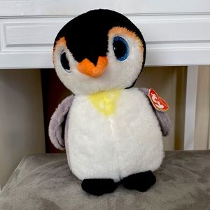 Beanie Boo penguin named Pongo